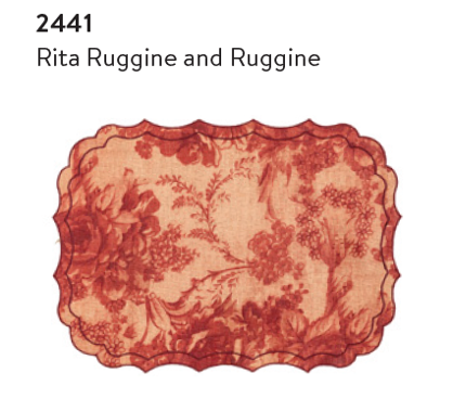 FIRENZE PLACEMAT RITA RUGGINE