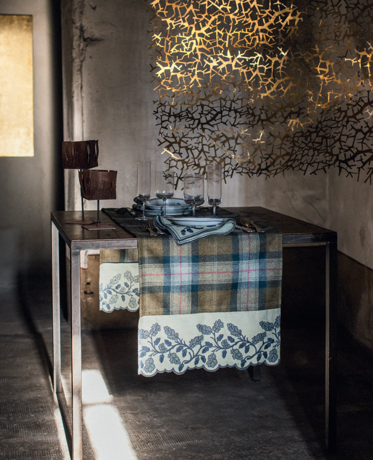 QUERCIA RUNNER DEEP BLUE/TARTAN