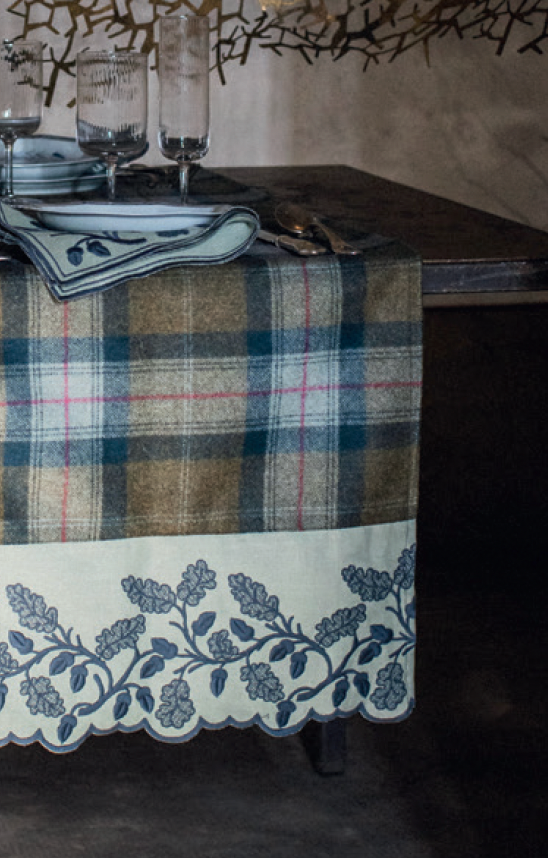 QUERCIA RUNNER DEEP BLUE/TARTAN