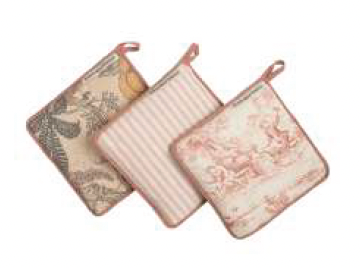 HOT POT HOLDERS - TONNI DEL ROSSO