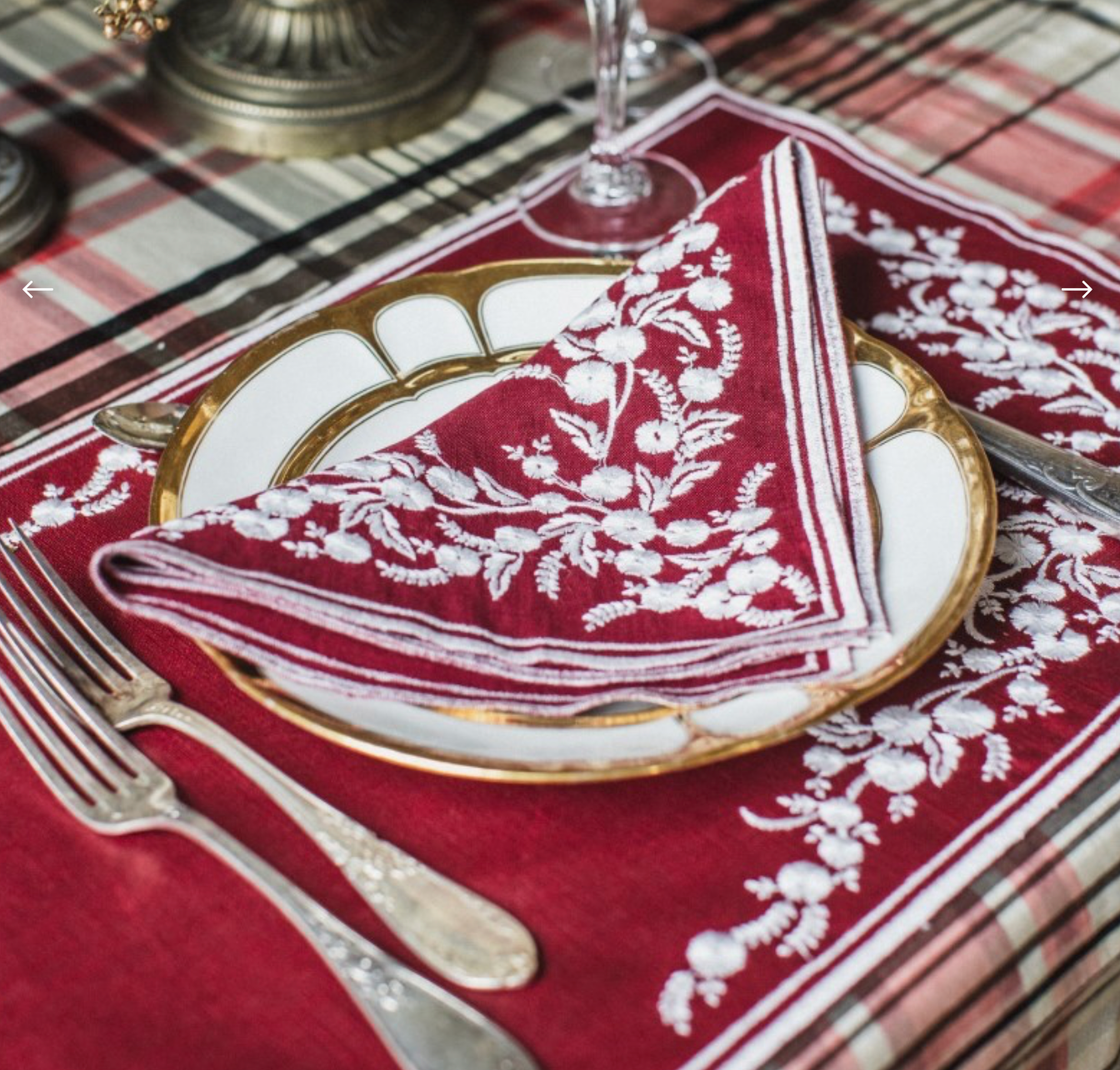 VENARIA CUORE MIO- AVORIO NAPKIN