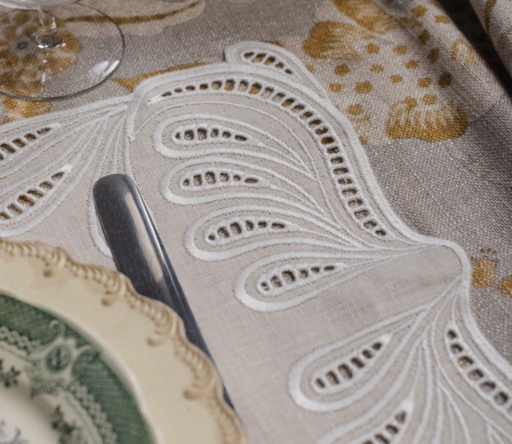 TECLA PLACEMAT IN  SALE MARINO - AVORIO