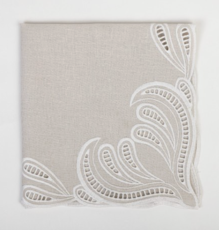 TECLA NAPKIN IN SALE MARINO AVORIO