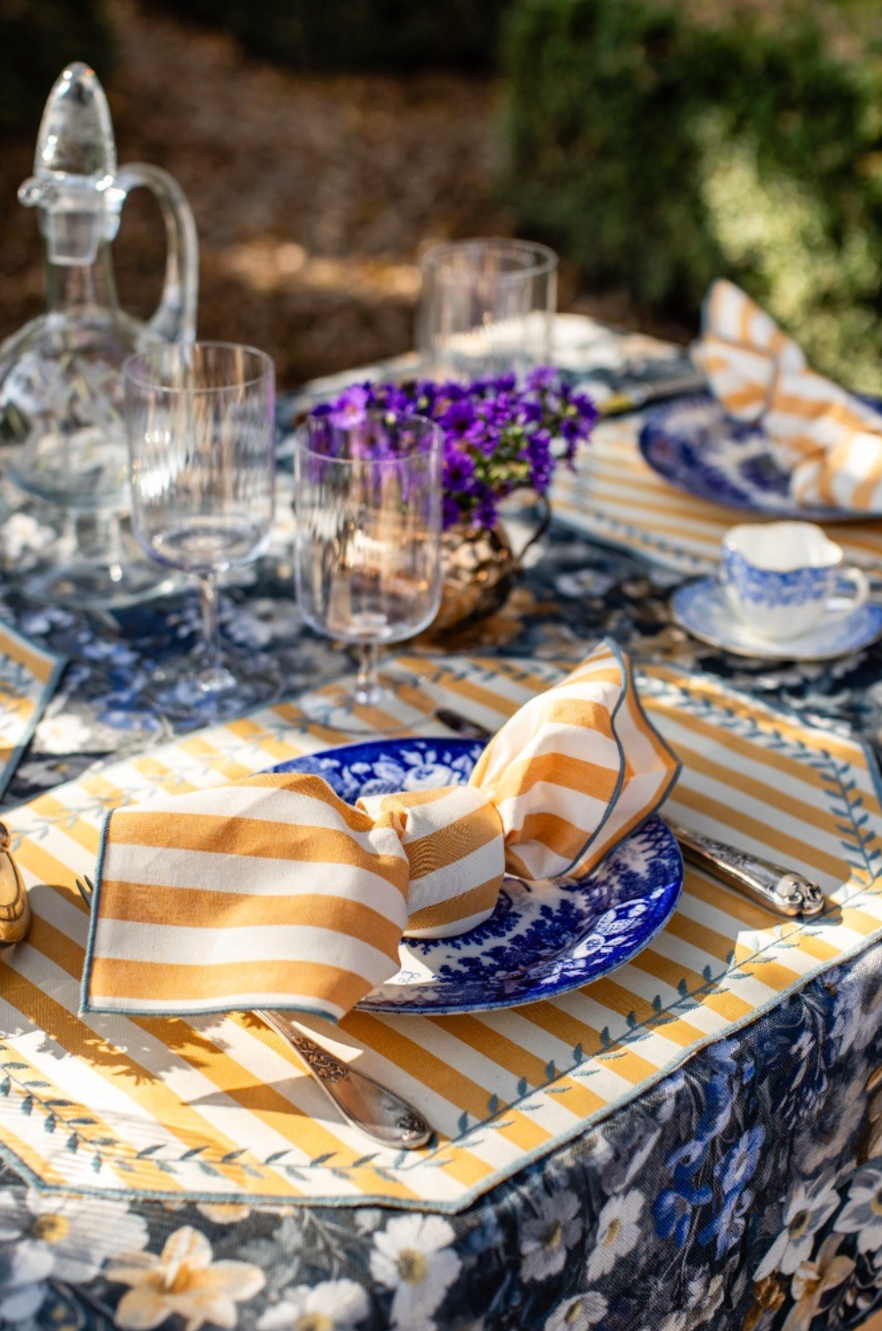 Borgo delle Tovaglie "Lauro" Placemat | Riga Capri Zucca & Delfino