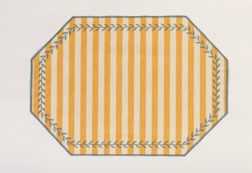 Borgo delle Tovaglie "Lauro" Placemat | Riga Capri Zucca & Delfino