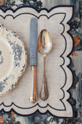 LETITZIA NAPKIN IN AVORIO BLU
