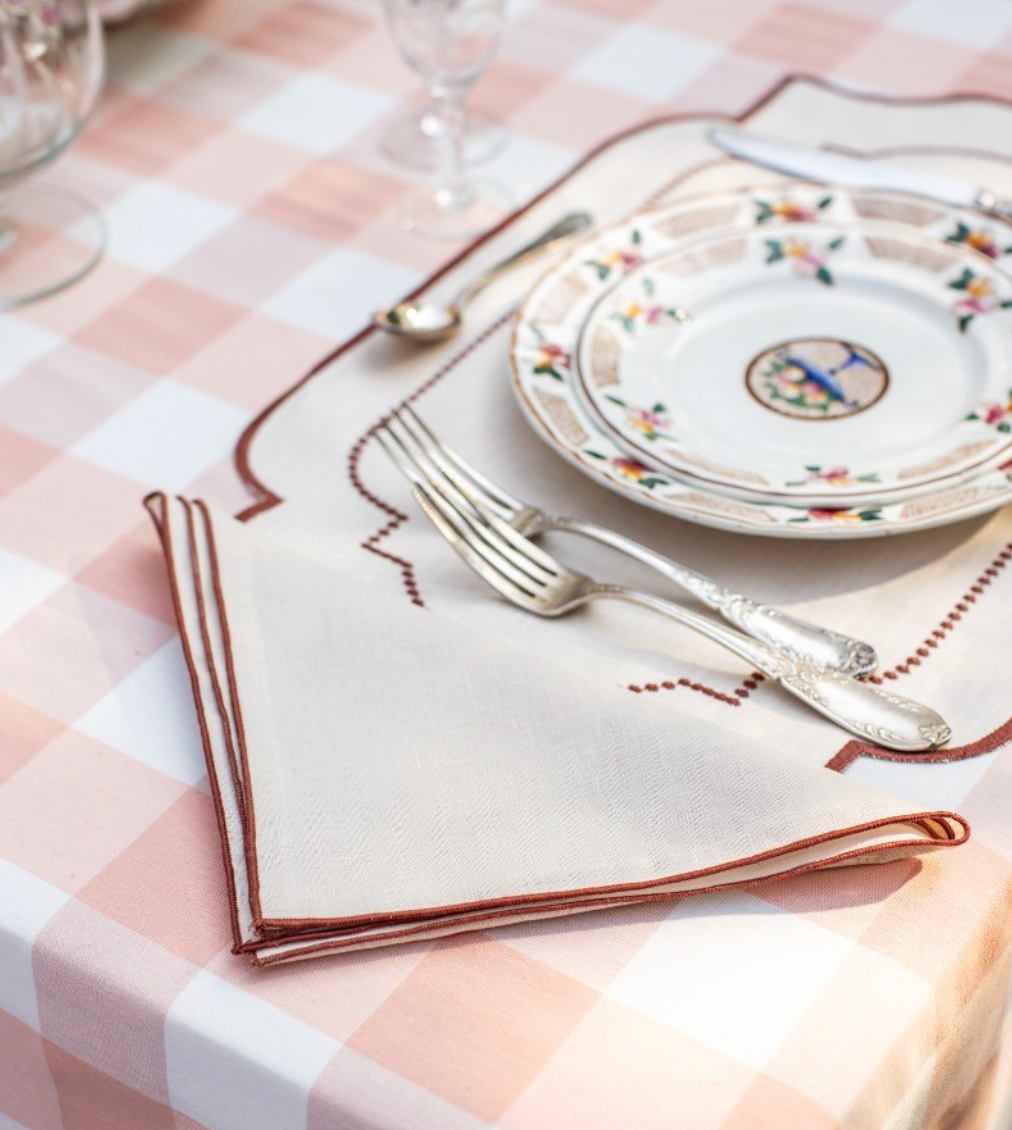 ADELE PLACEMAT IN SALE MARINO TERRACOTA