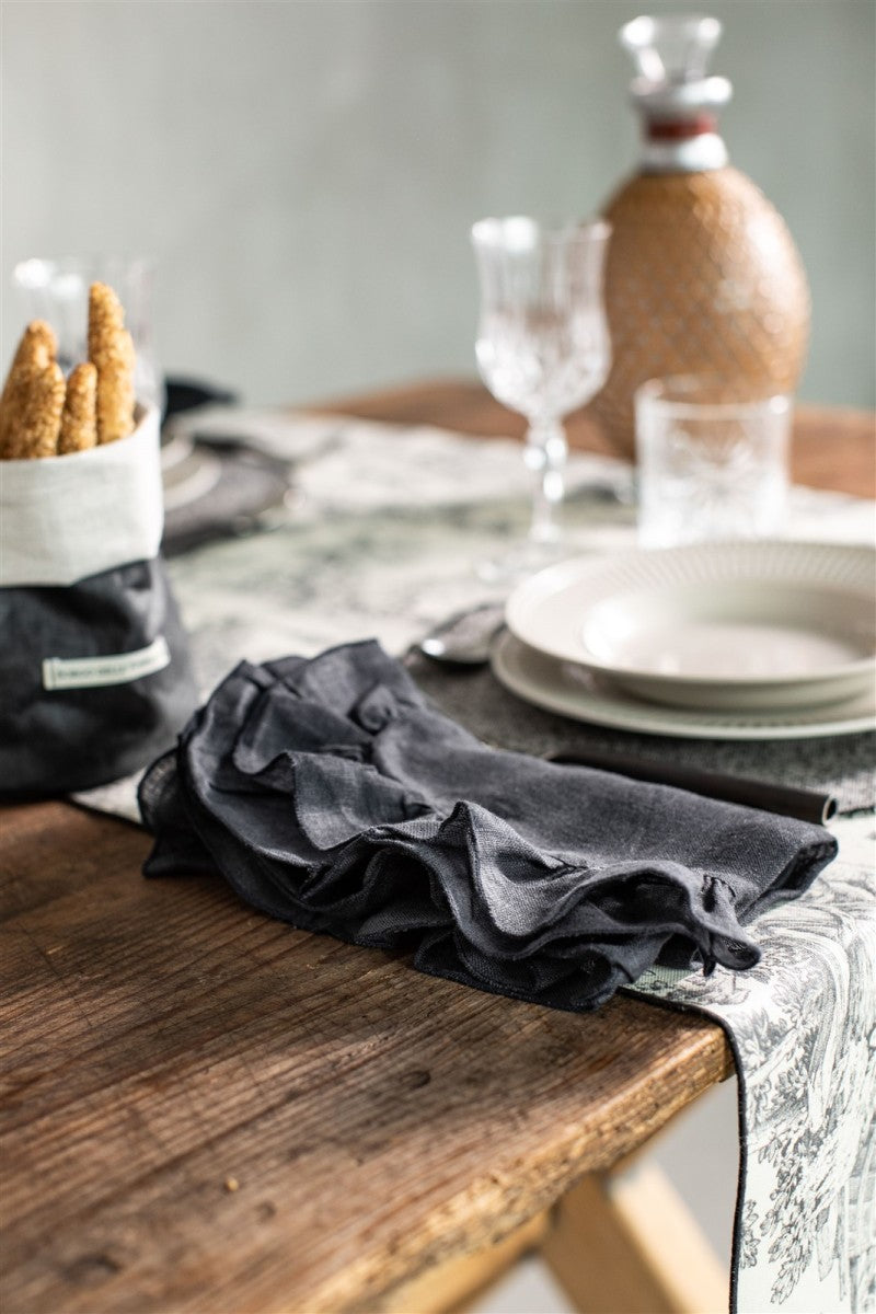 GITANE NAPKIN IN CARBONE