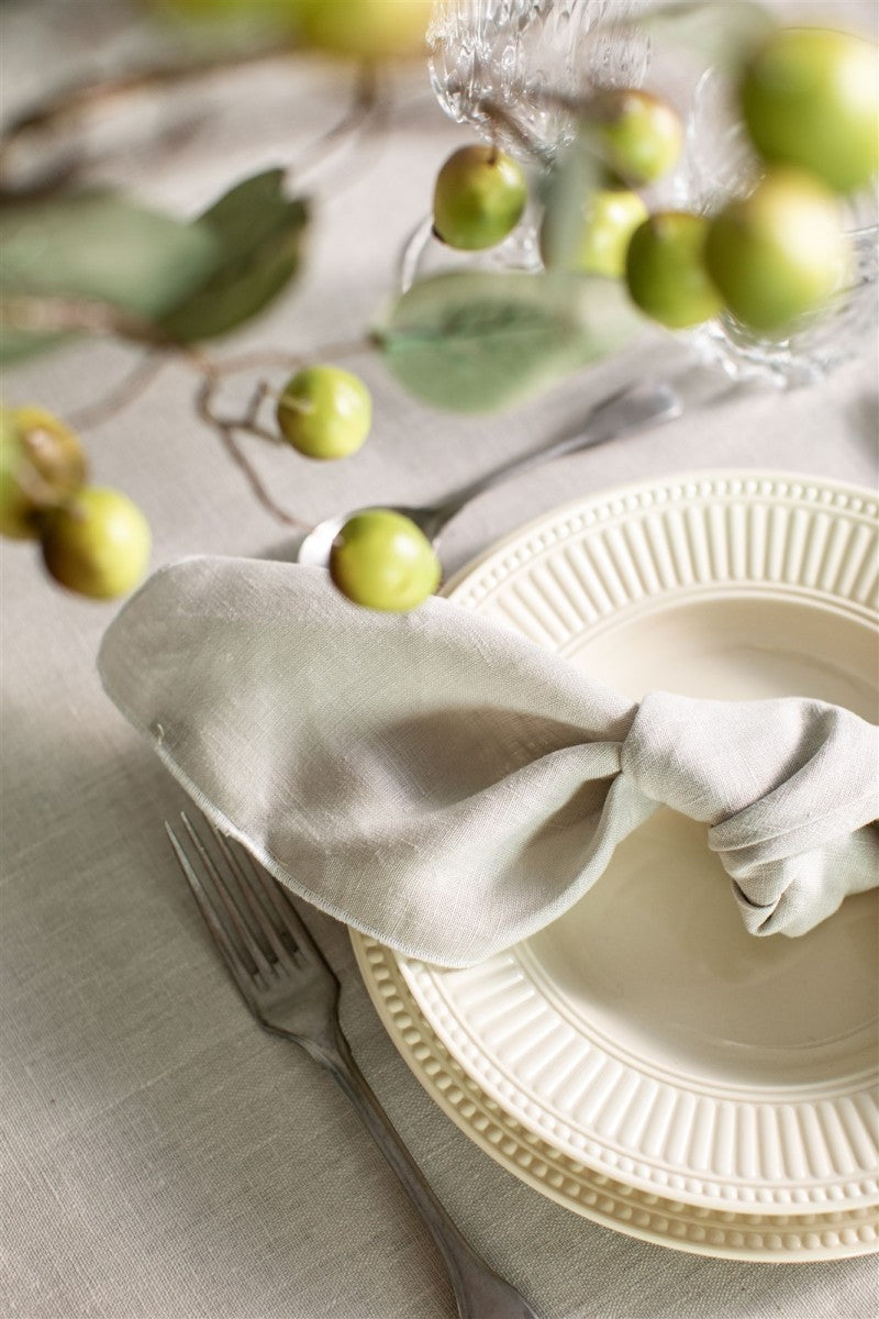 FILO NAPKIN IN MASTICE - AVORIO