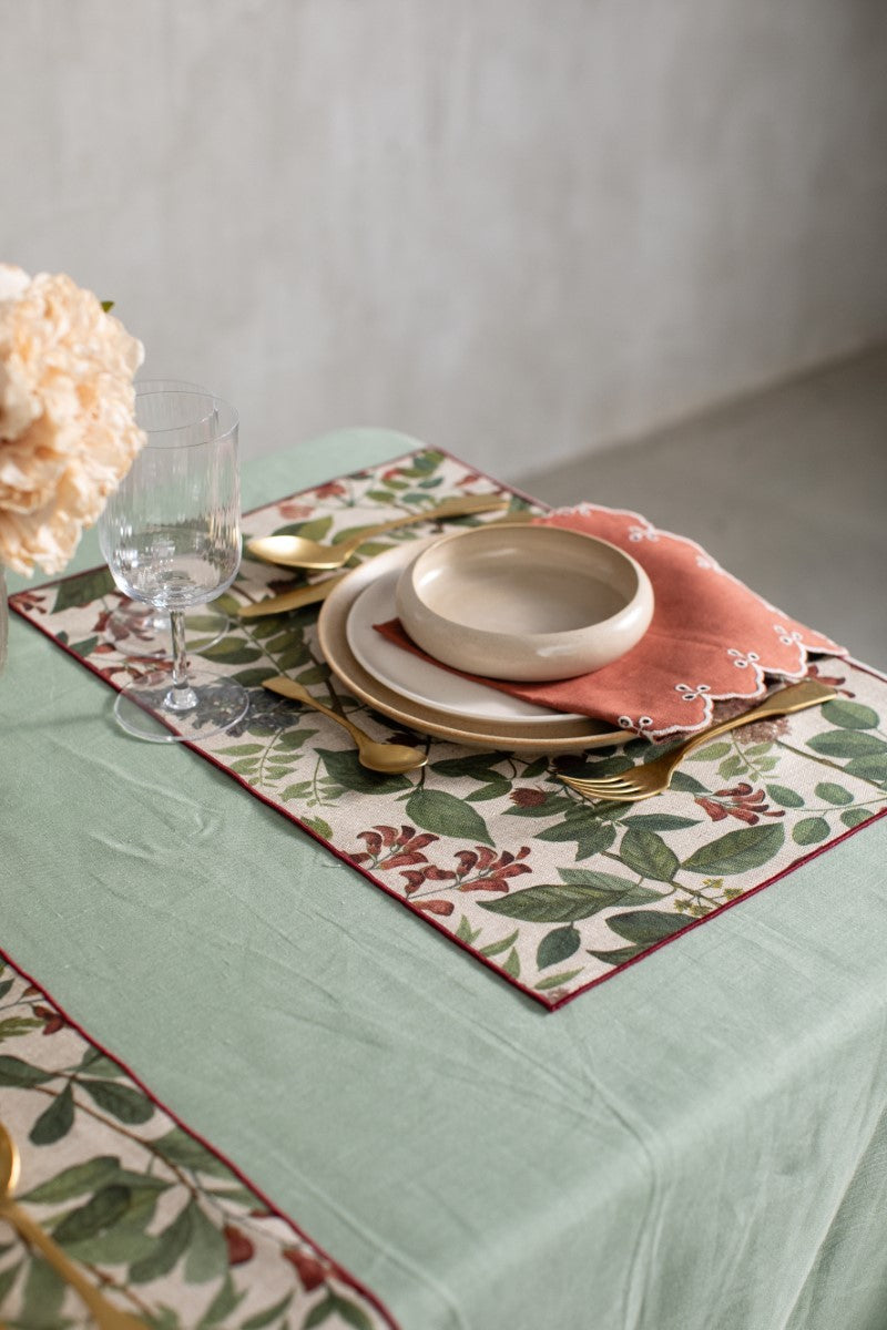 FILO PLACEMAT IN SOTTOBOSCO - RUGGINE