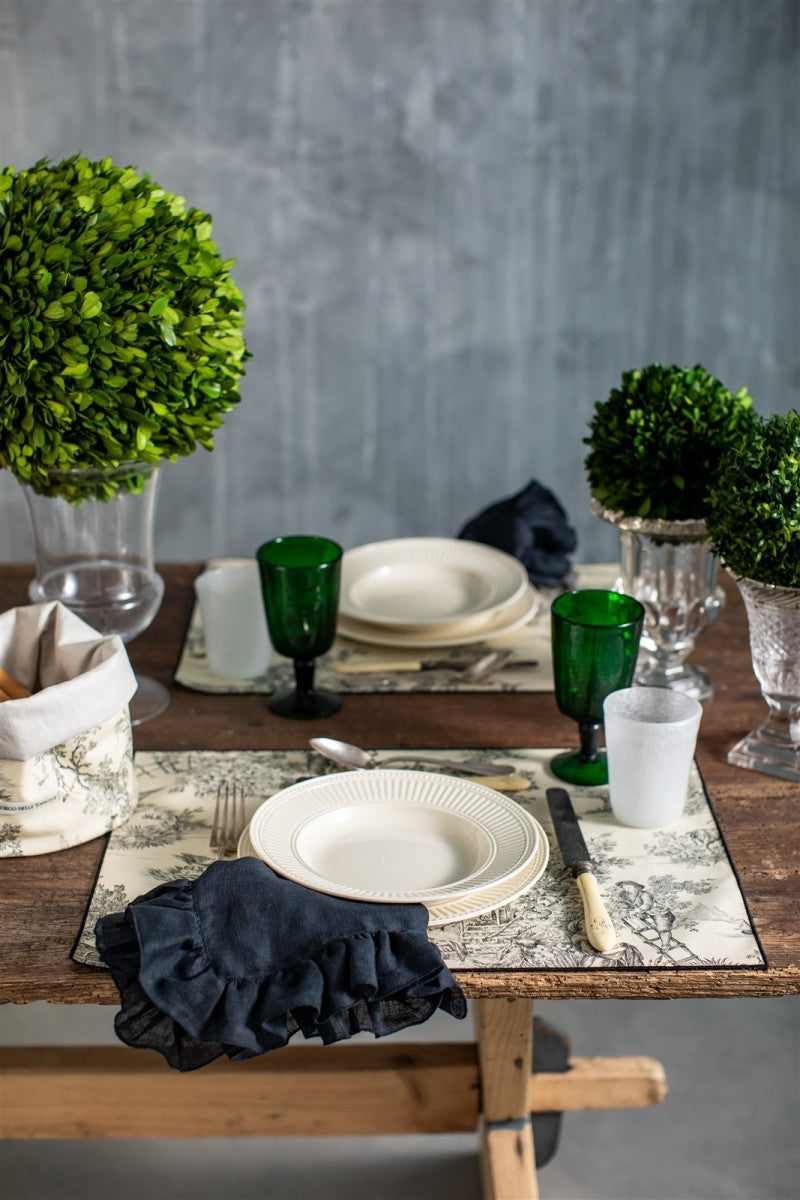 FILO PLACEMAT TDJ NERO
