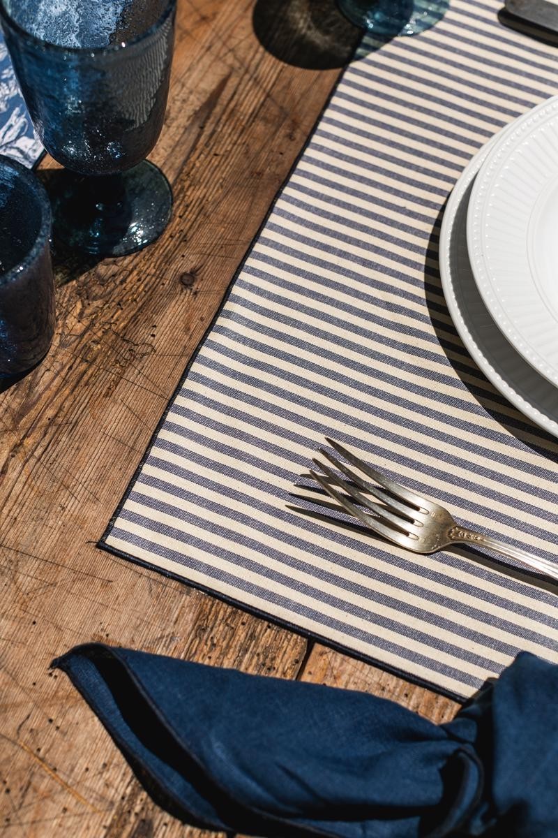 FILO PLACEMAT IN PORTOFINO BLU- BLU