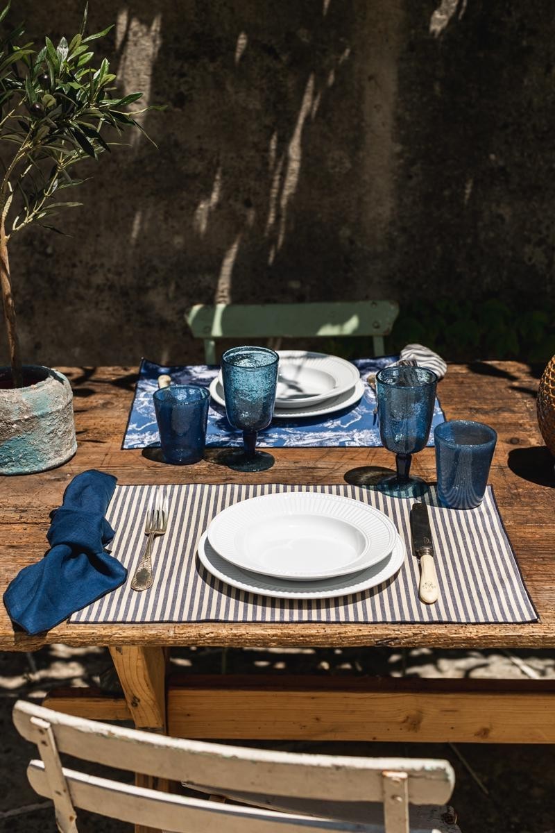 FILO PLACEMAT IN PORTOFINO BLU- BLU