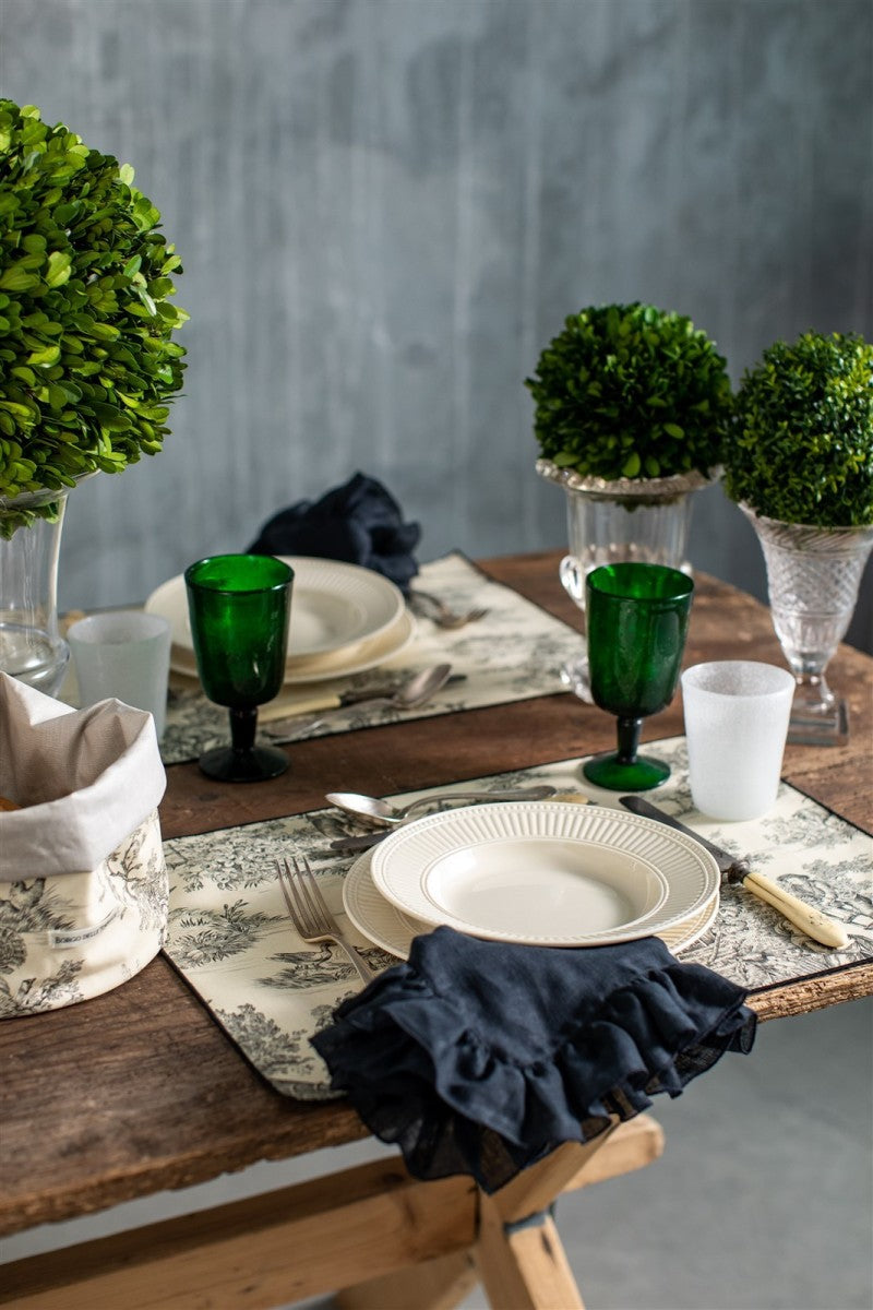 GITANE NAPKIN IN CARBONE