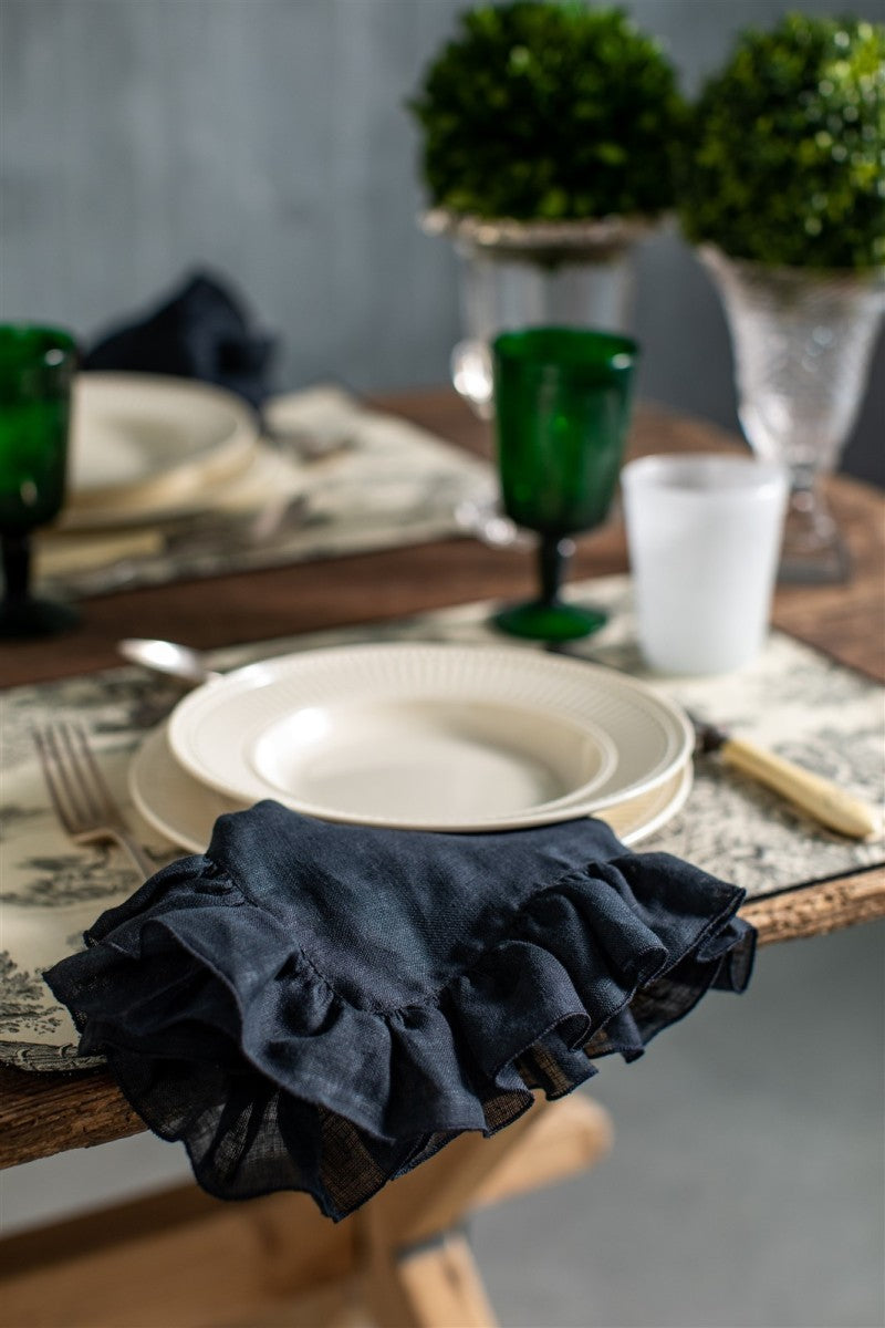 GITANE NAPKIN IN CARBONE