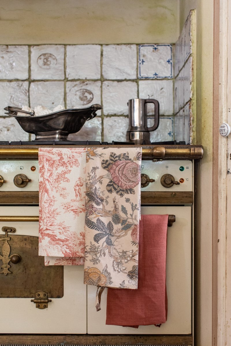 DISHCLOTHS  IN TONI DEL ROSSO