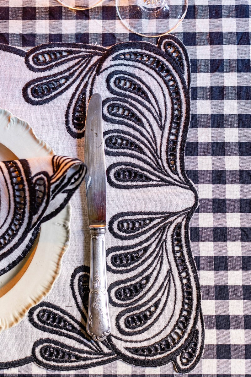 TECLA PLACEMAT - MASTICE CARBONE