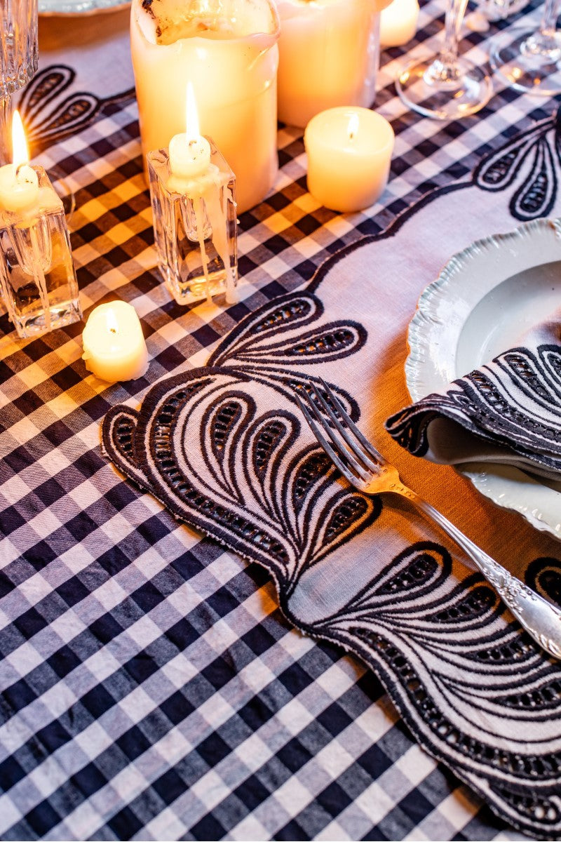 TECLA PLACEMAT - MASTICE CARBONE
