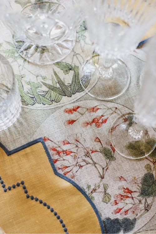 ADELE PLACEMAT IN CURRY AND OXIDE