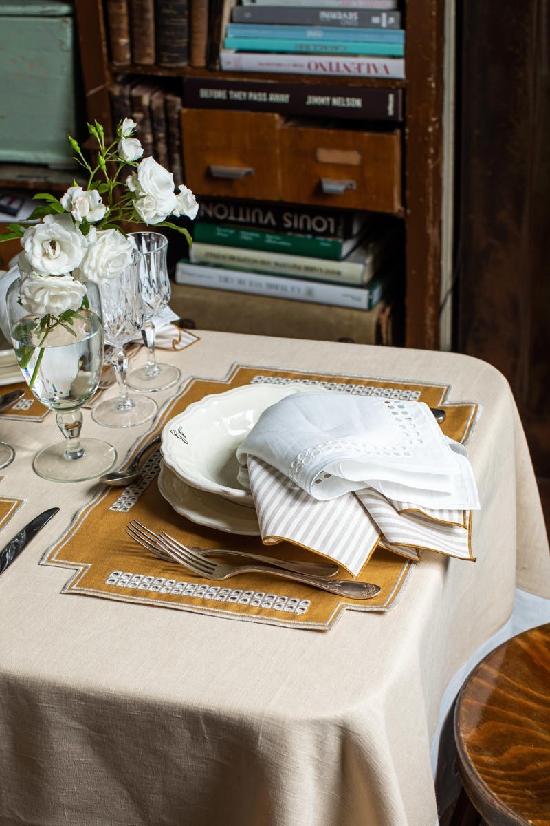 FILO NAPKIN IN RIGA LIPARI - CURRY