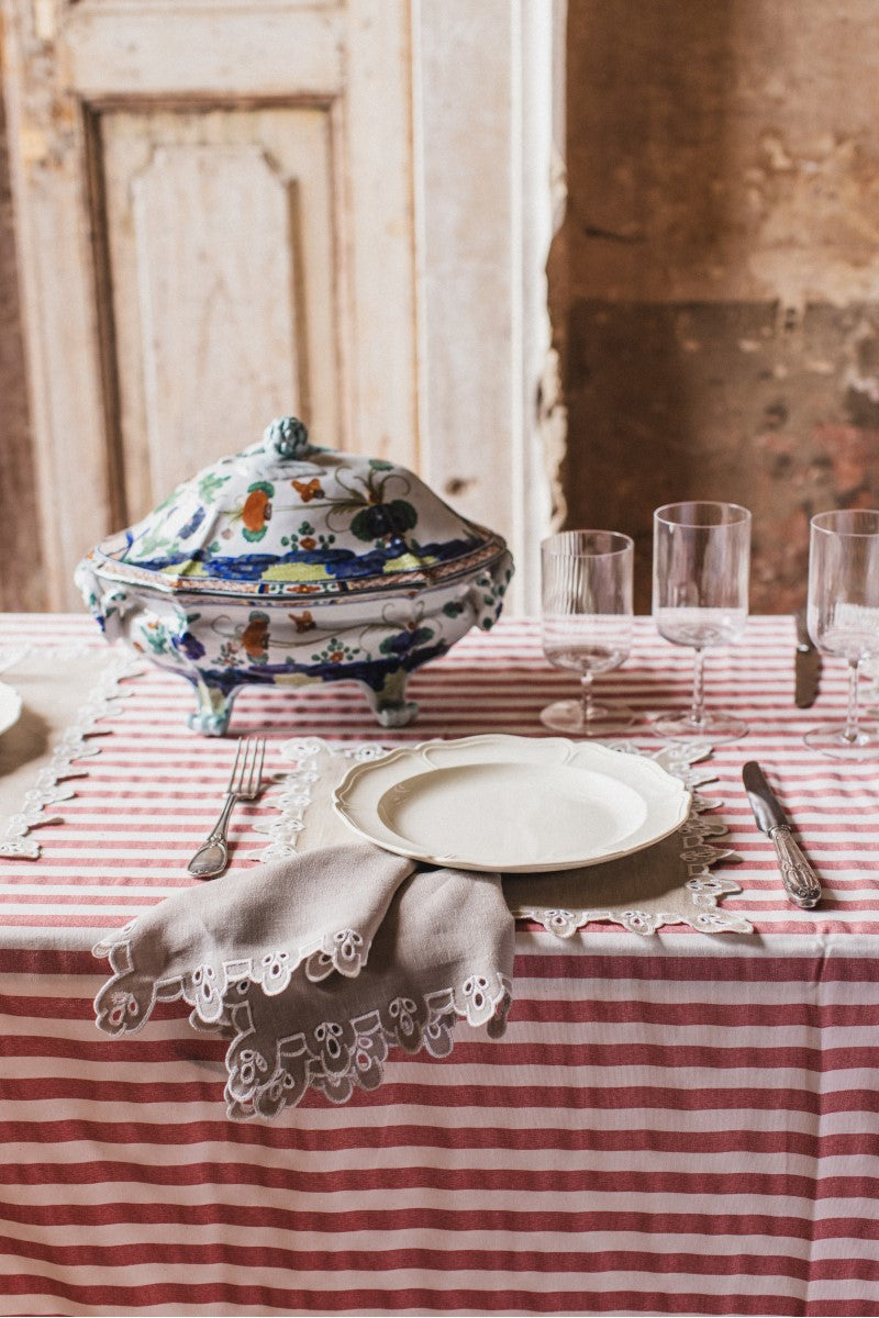 AMALFI NAPKIN IN SABBIA - AVORIO