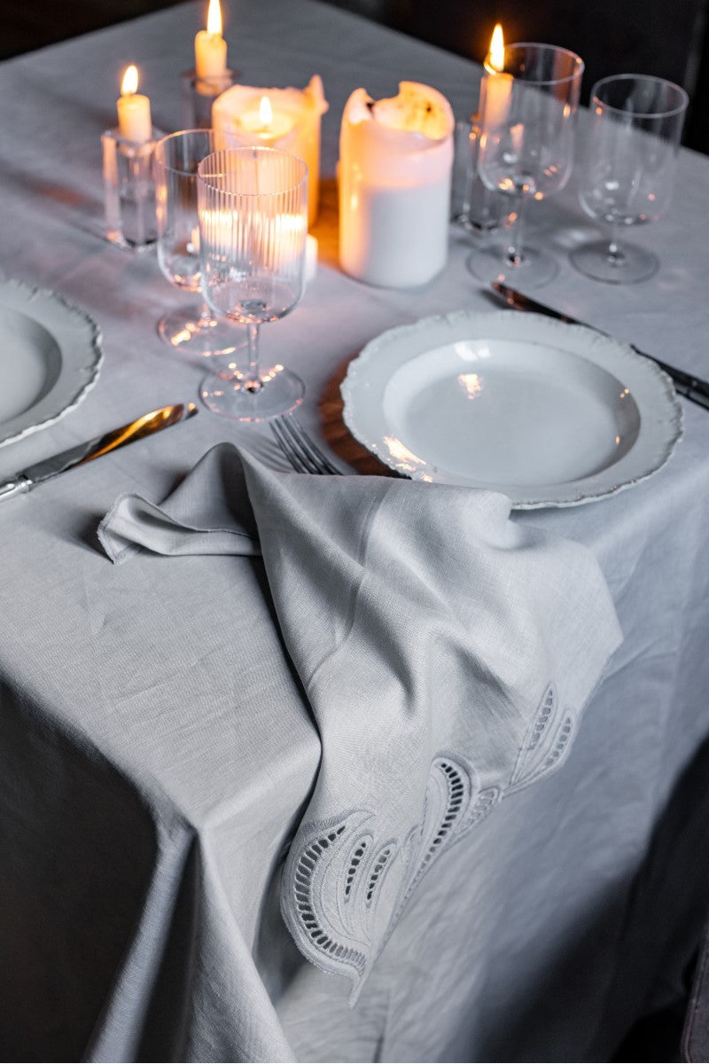 TECLA NAPKIN IN MASTICE - GHIACCIA